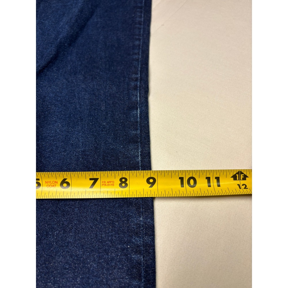 AG Adriano Goldschmied x EmRata Wide Leg Jeans Indigo Blue Womens 29X32 PW30063 - Picture 10 of 12